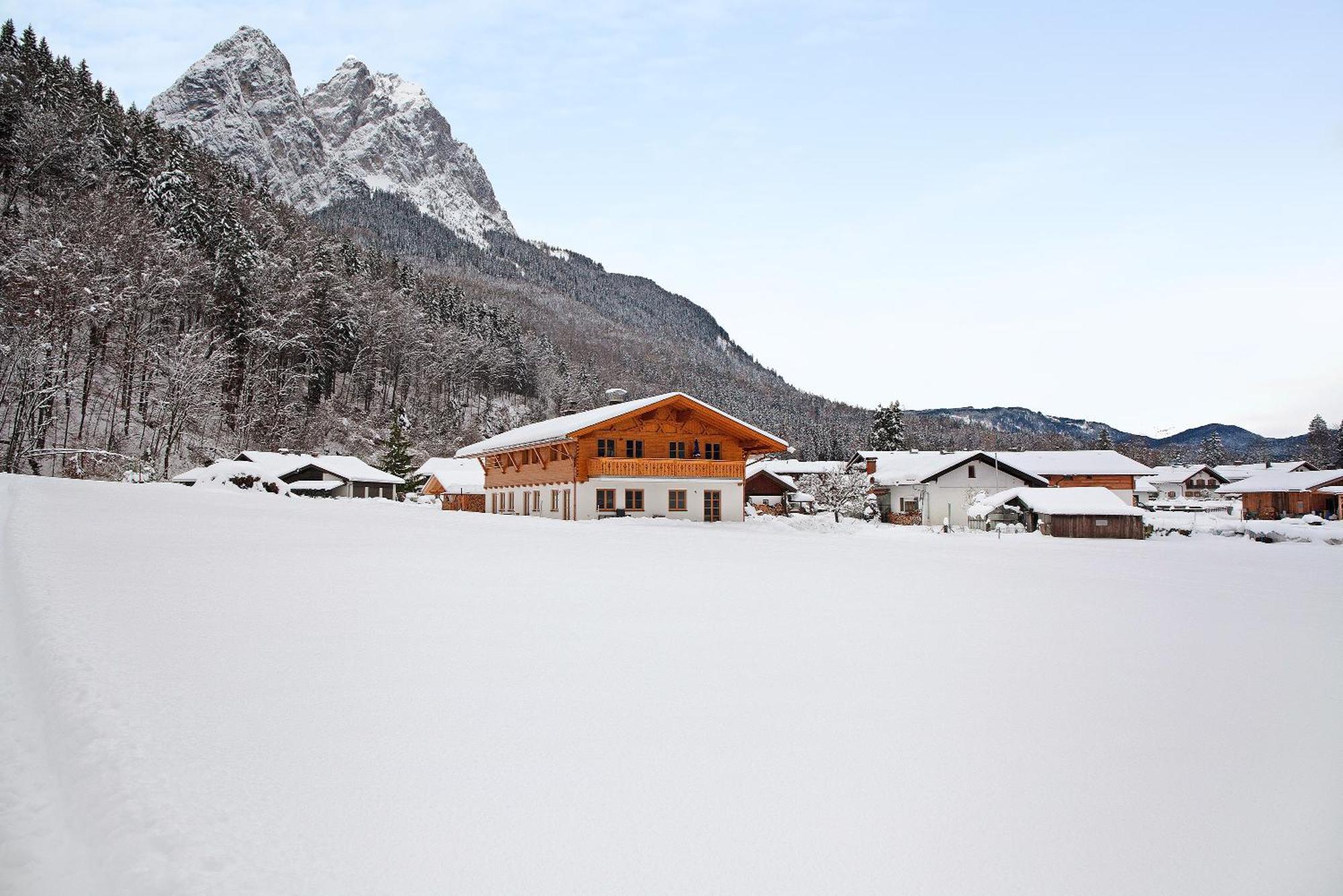 Ferienwohnung Alpenveilchen Grainau Kültér fotó